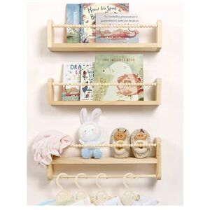 Children’s Wall Shelves (Set of 3)